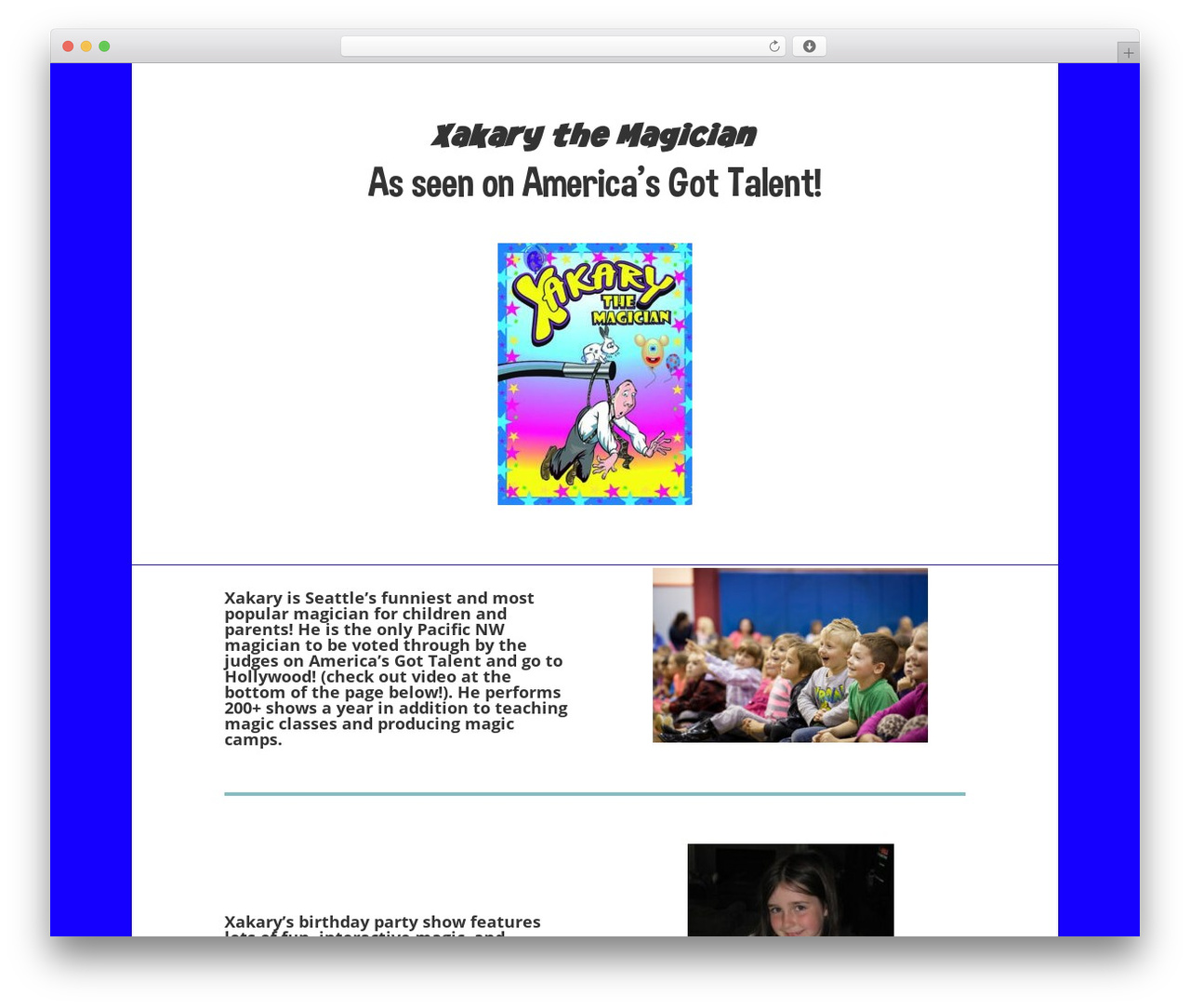 New Divi Child WordPress theme - xakary.com
