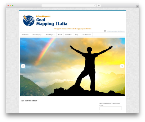 InterStellar WordPress theme - goalmappingitalia.com