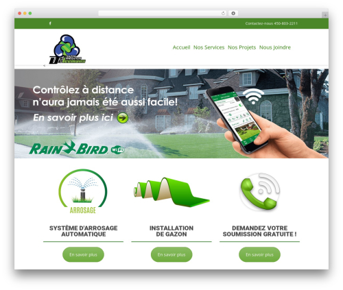 MF theme WordPress - irrigationdeleemans.ca