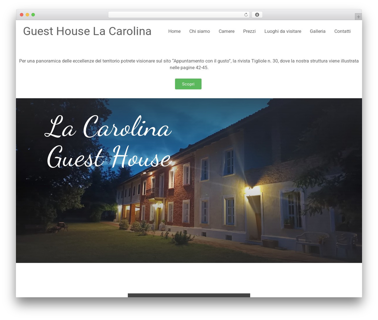 Theme WordPress Hello Elementor - lacarolina.it