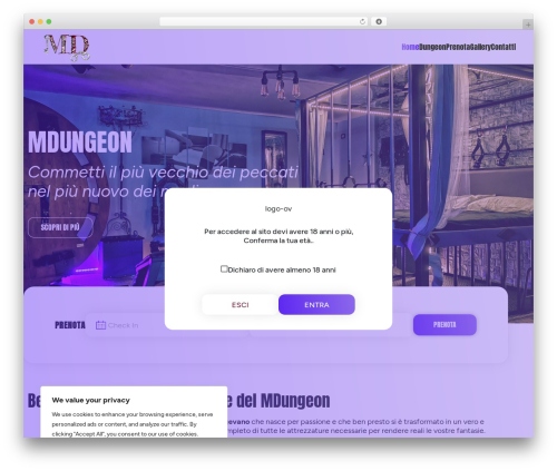 Theme Base WordPress theme design - mdungeon.com