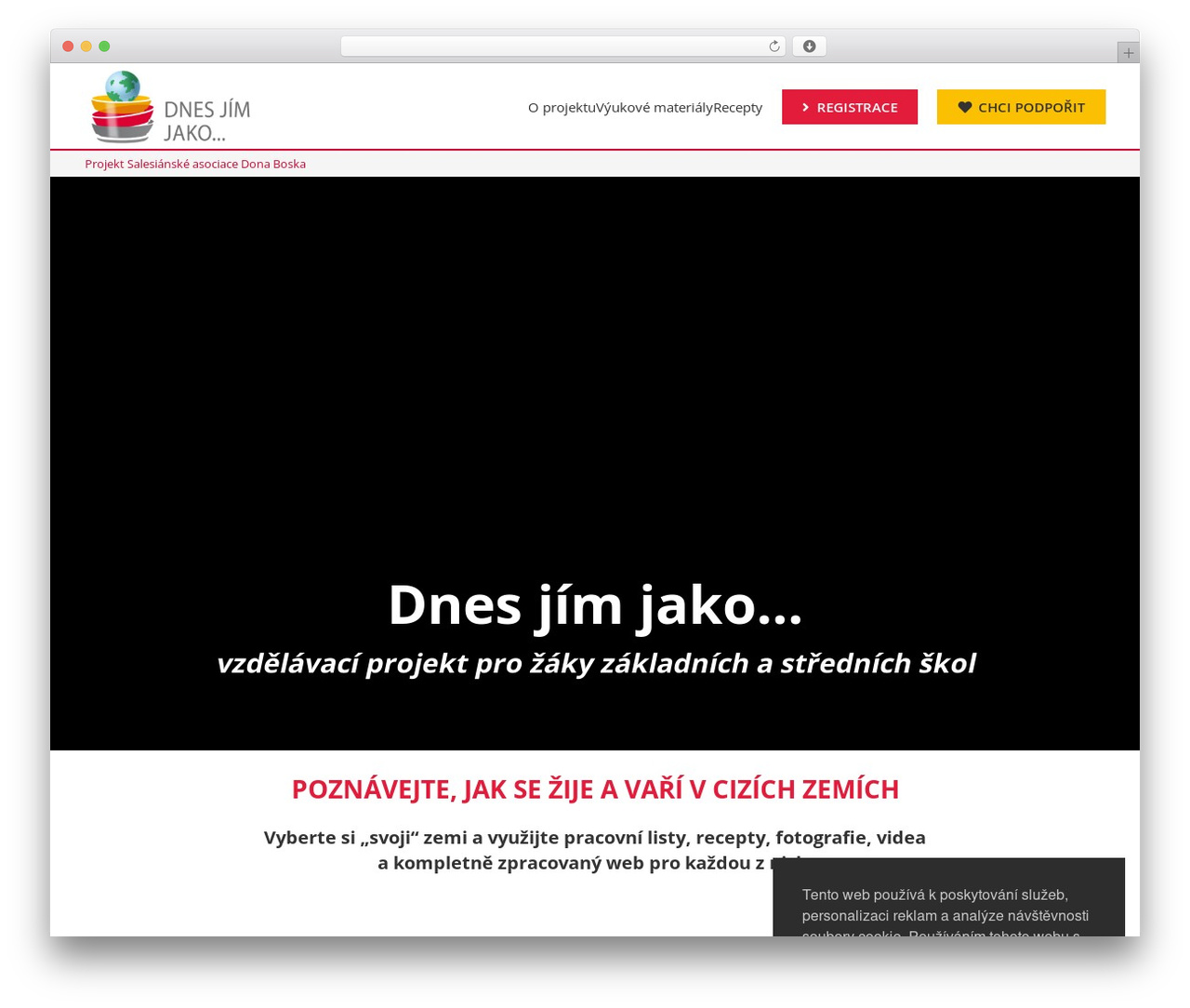 WordPress theme Impreza - dnesjimjako.cz