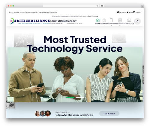 WordPress theme itlab - sritechalliance.com