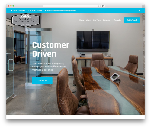 Bariplan theme WordPress - summitconstructiongrp.com