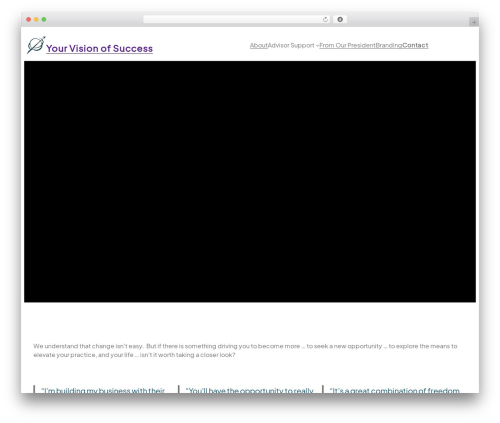FotaWP best WordPress theme - yourvisionofsuccess.com