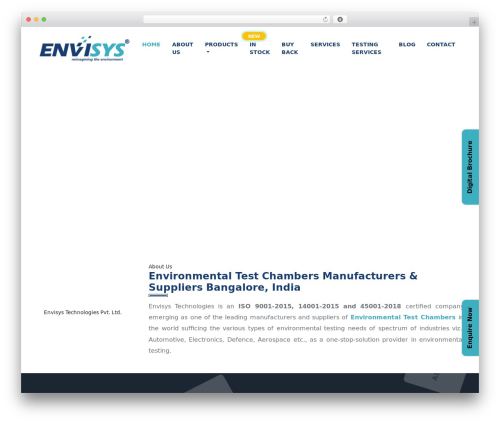 Tecobytes theme WordPress - envisystech.com