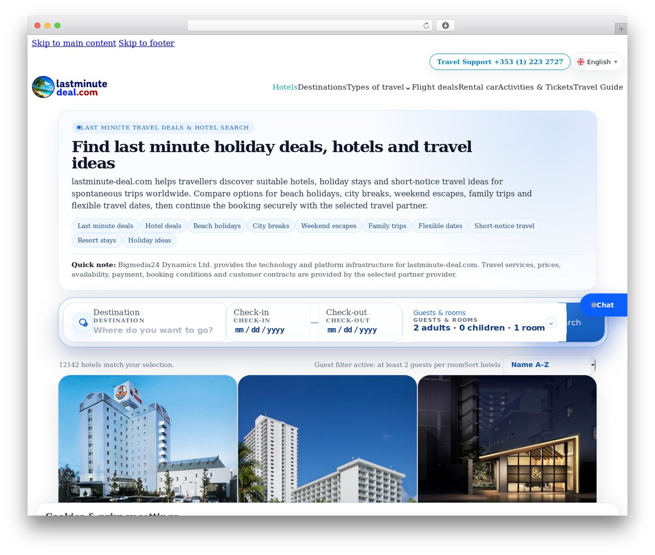 Theme WordPress Bricks - lastminute-deal.com Theme WordPress Bricks - lastminute-deal.com