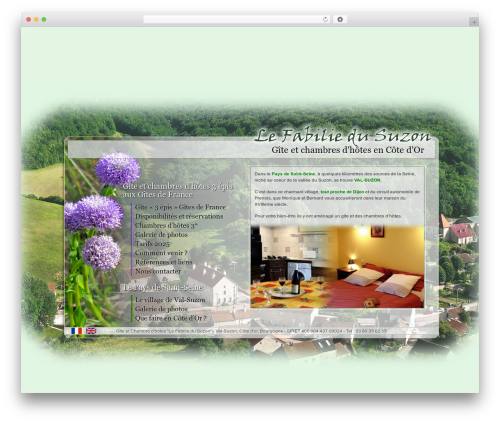 Theme WordPress C2Web Framework - gite-fabilie-du-suzon.com