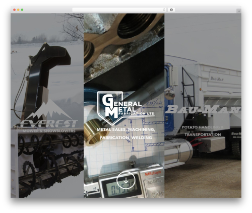 TSM Framework theme WordPress - generalmetal.ca