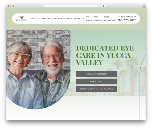 Pop up new master WordPress plugin - clarionoptometry.com