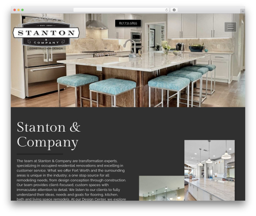 Bootstrap Basic WordPress theme - stantonandcompany.net