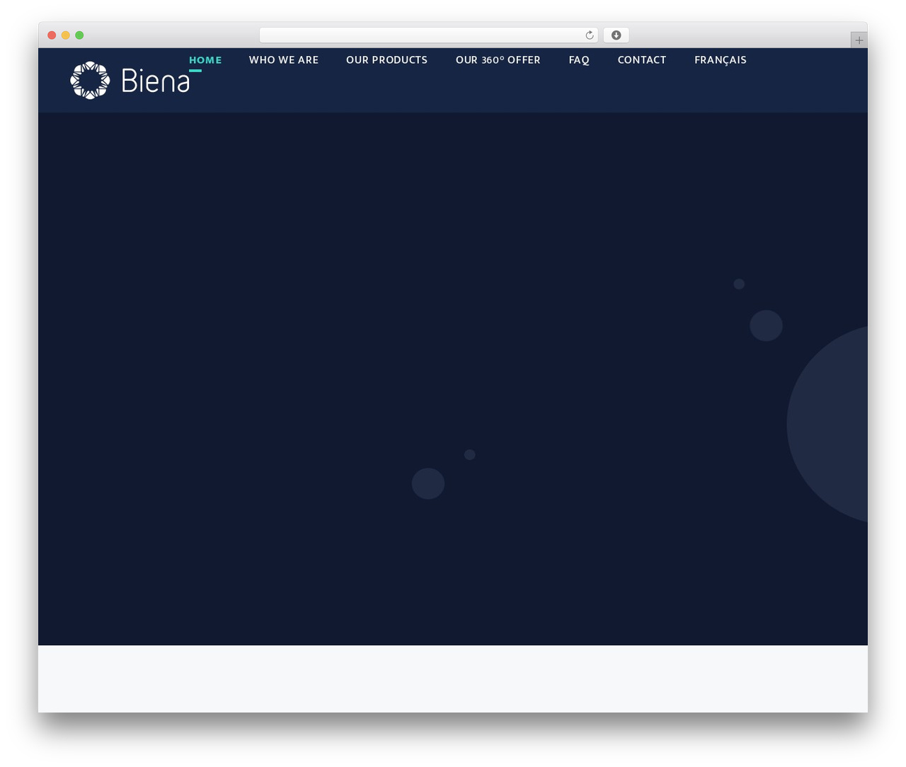 Hello Elementor WordPress theme - biena.com