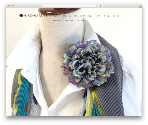 Screen Responsive WordPress Theme Premium best WordPress theme - hironaruse.com