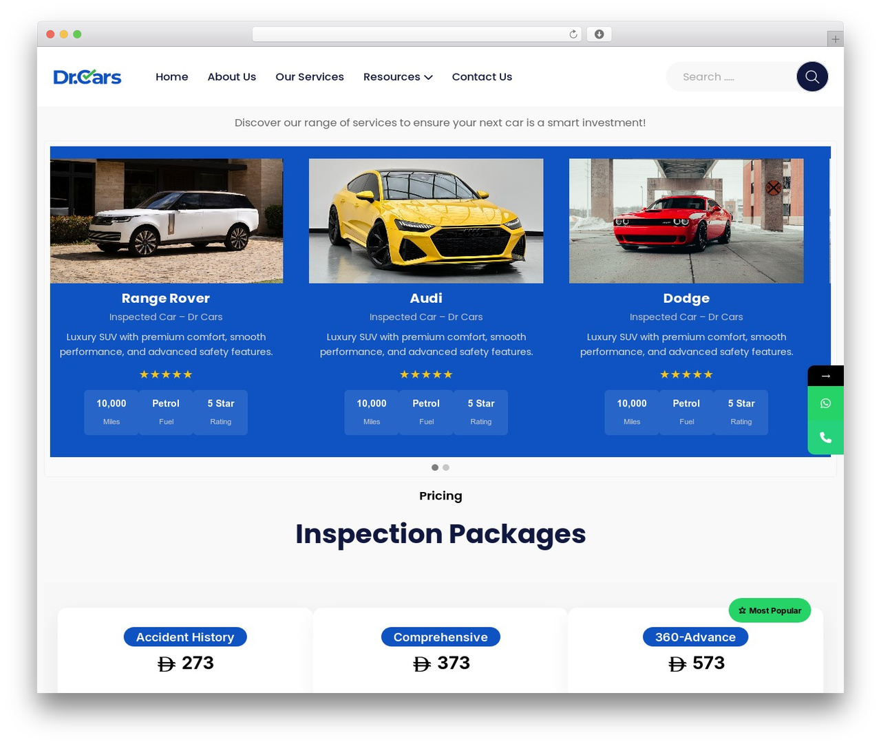 Theme WordPress Threadsys - drcars.bestseocompanyinmalappuram.com