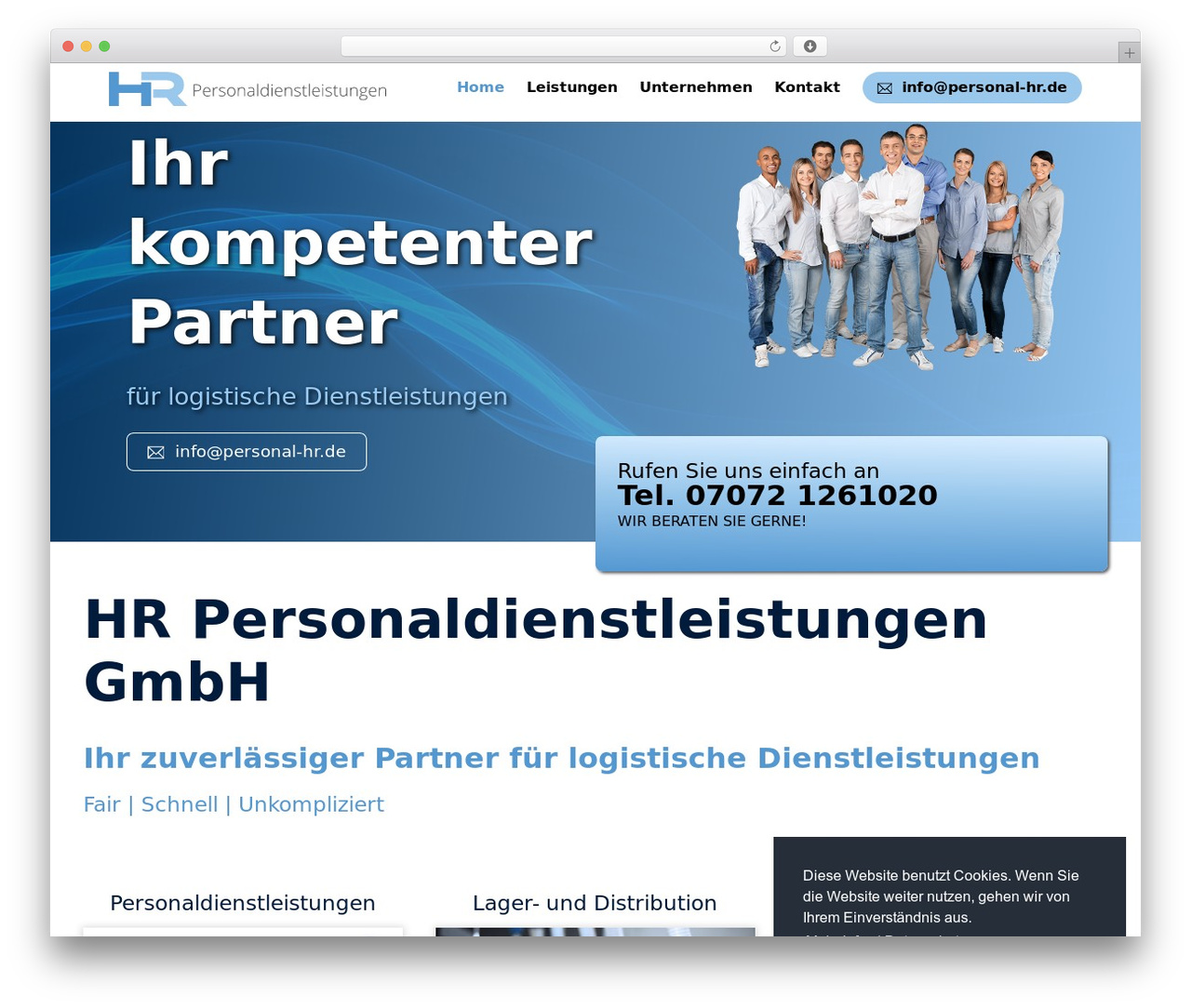 Themify Ultra WordPress website theme - personal-hr.de