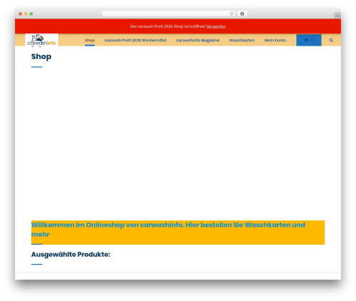 B2b market WordPress plugin - carwashinfo.shop