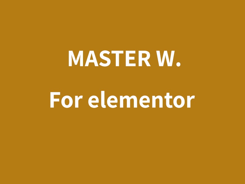 WordPress theme Master Theme