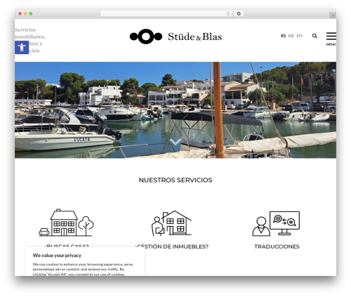 WordPress theme MasterBip - studeblas.com