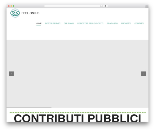 Angle top WordPress theme - frsl.it