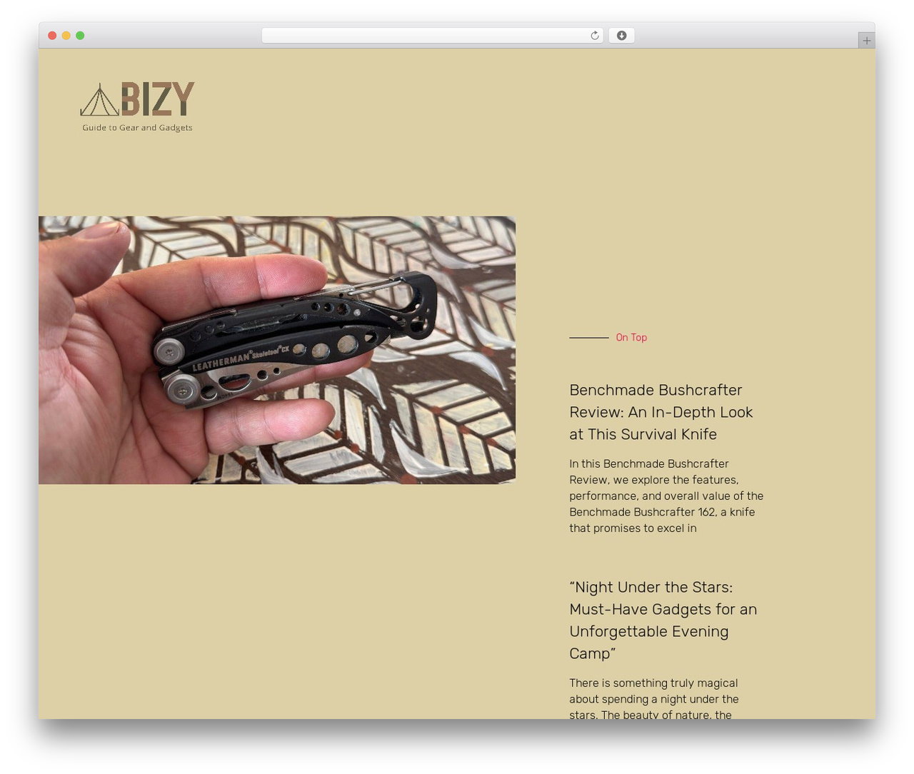 Builder Theme theme WordPress - abizy.com