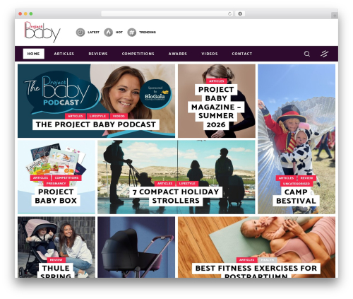 Buzzy membership WordPress plugin - project-baby.co.uk