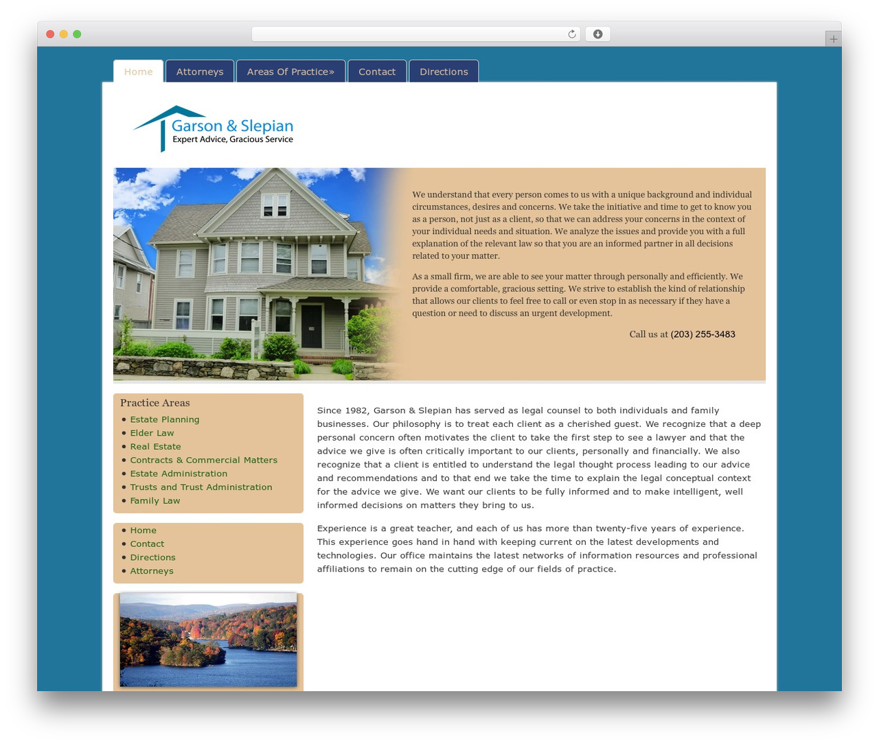 Catalyst WordPress theme - garsonslepian.com