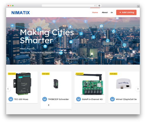 ClassiadsPro theme WordPress - nimatix.com