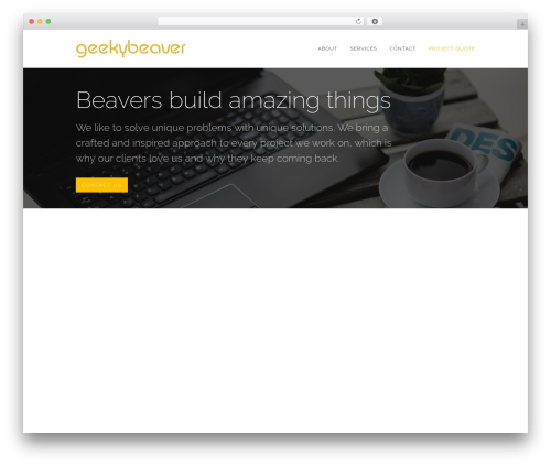 Themewich shortcodes WordPress plugin - geekybeaver.ca