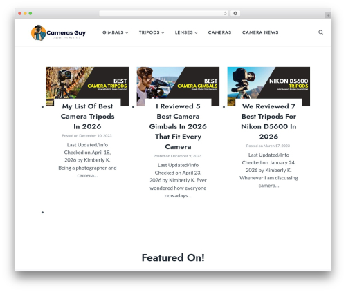 Wp affiliate disclosure premium WordPress plugin - camerasguy.com