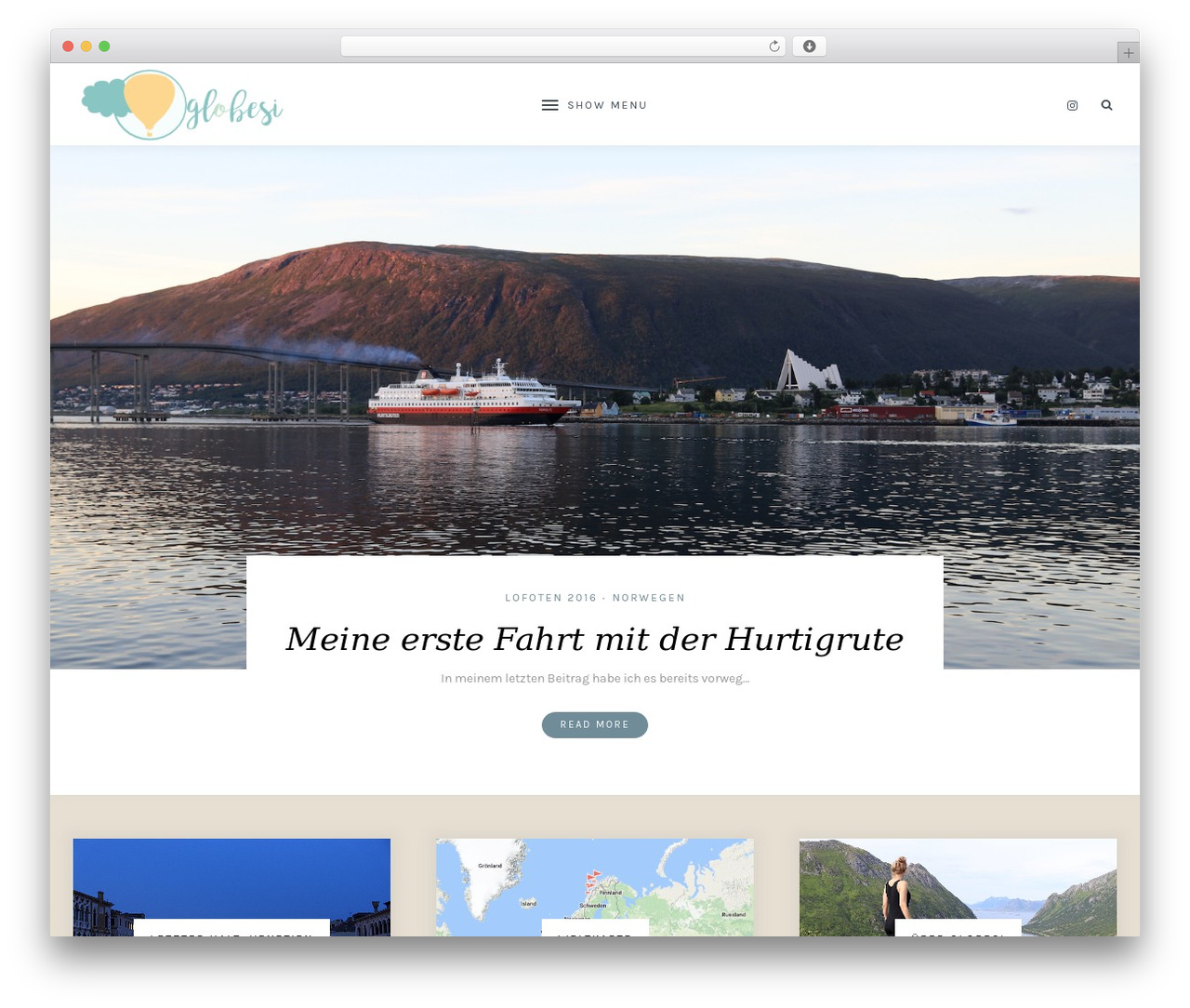 Laurel theme WordPress - globesi.de Laurel theme WordPress - globesi.de