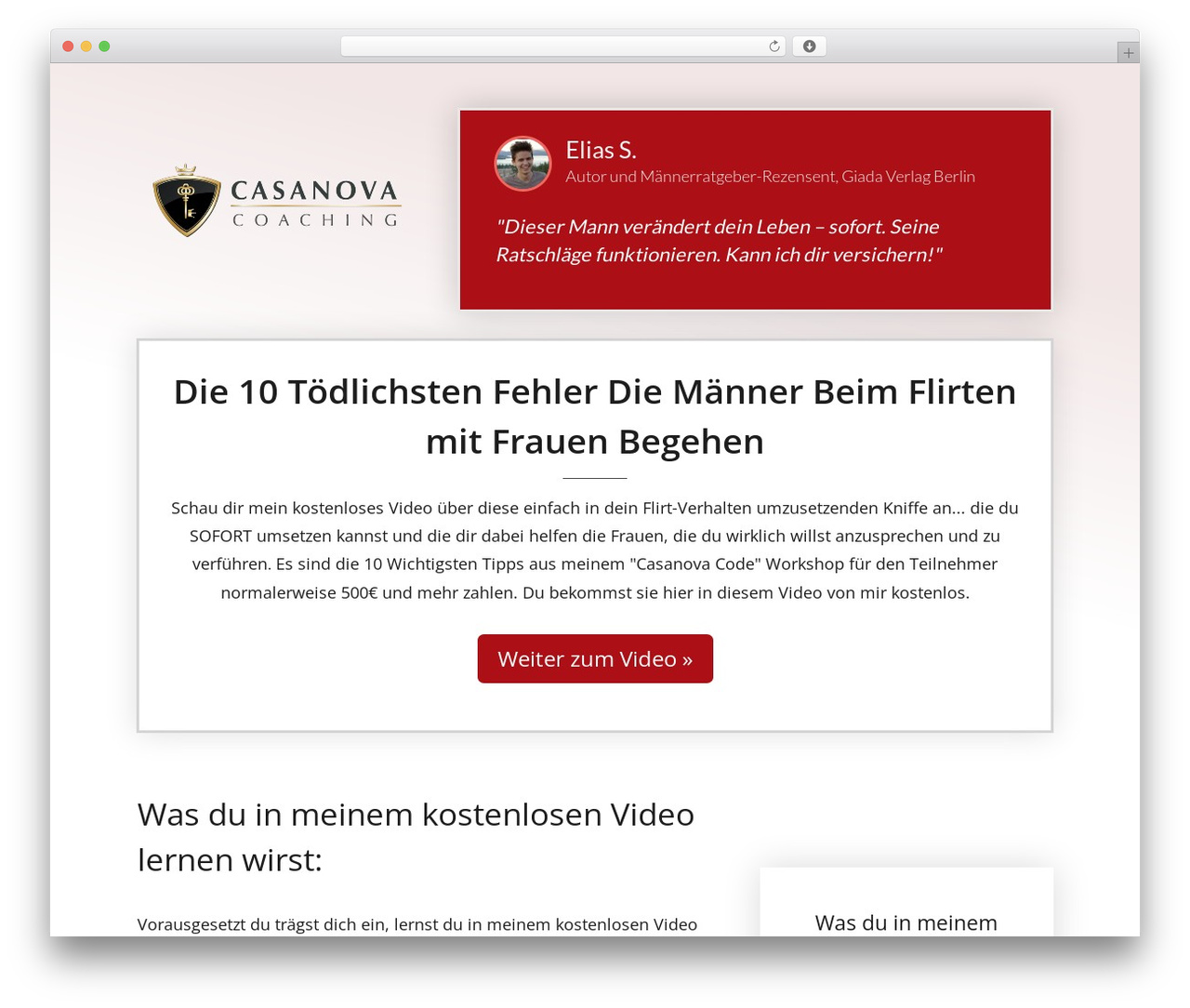 Thrive Theme Builder theme WordPress - casanovacoaching.info