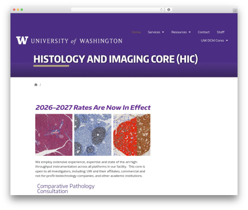 UW WordPress Theme WordPress theme - uwhistologyandimaging.org