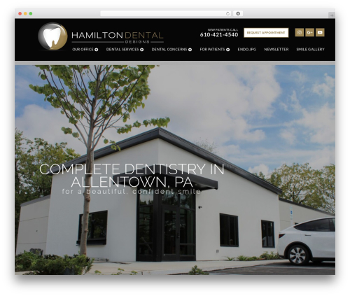 WordPress theme codebase 2 - hamiltondentallv.com