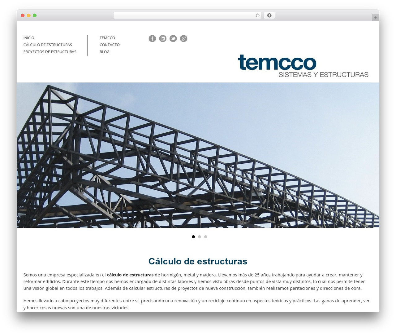 Architecture WordPress theme - temcco.es Architecture WordPress theme - temcco.es