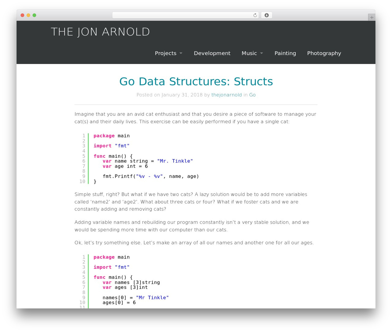 BakedWP theme WordPress - thejonarnold.com BakedWP theme WordPress - thejonarnold.com
