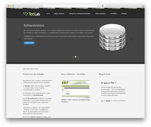 Best WordPress theme Swatch - totlab.com.br
