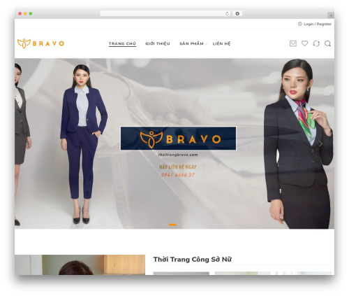 Bravo Theme WordPress theme - thoitrangbravo.com