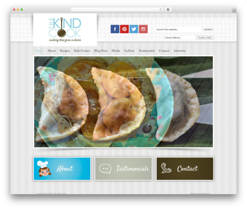 Catalyst WP theme - thekindcook.com