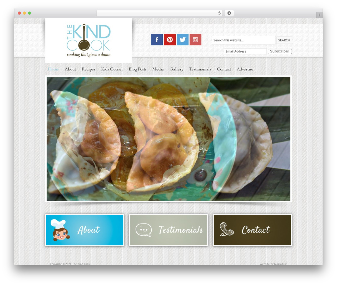 Catalyst WP theme - thekindcook.com