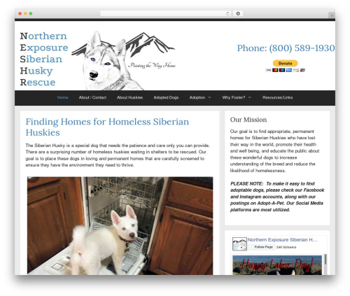 GeneratePress WordPress theme - neshr.org