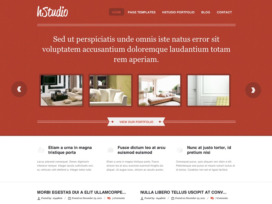 hStudio WordPress website theme by Themeskingdom