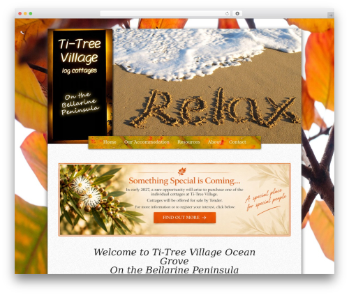 Lamoon theme WordPress - ti-treevillage.com.au