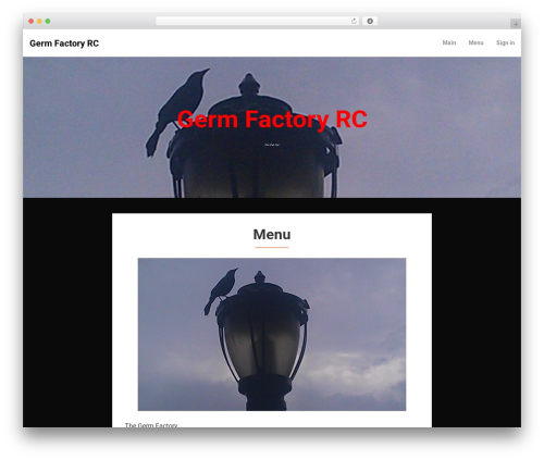 Minimalisticky WordPress theme - thegermfactoryrockclub.com Minimalisticky WordPress theme - thegermfactoryrockclub.com