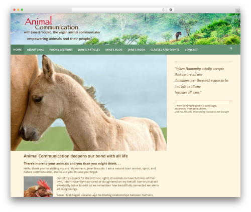 My Simone theme WordPress - talkswithpets.com