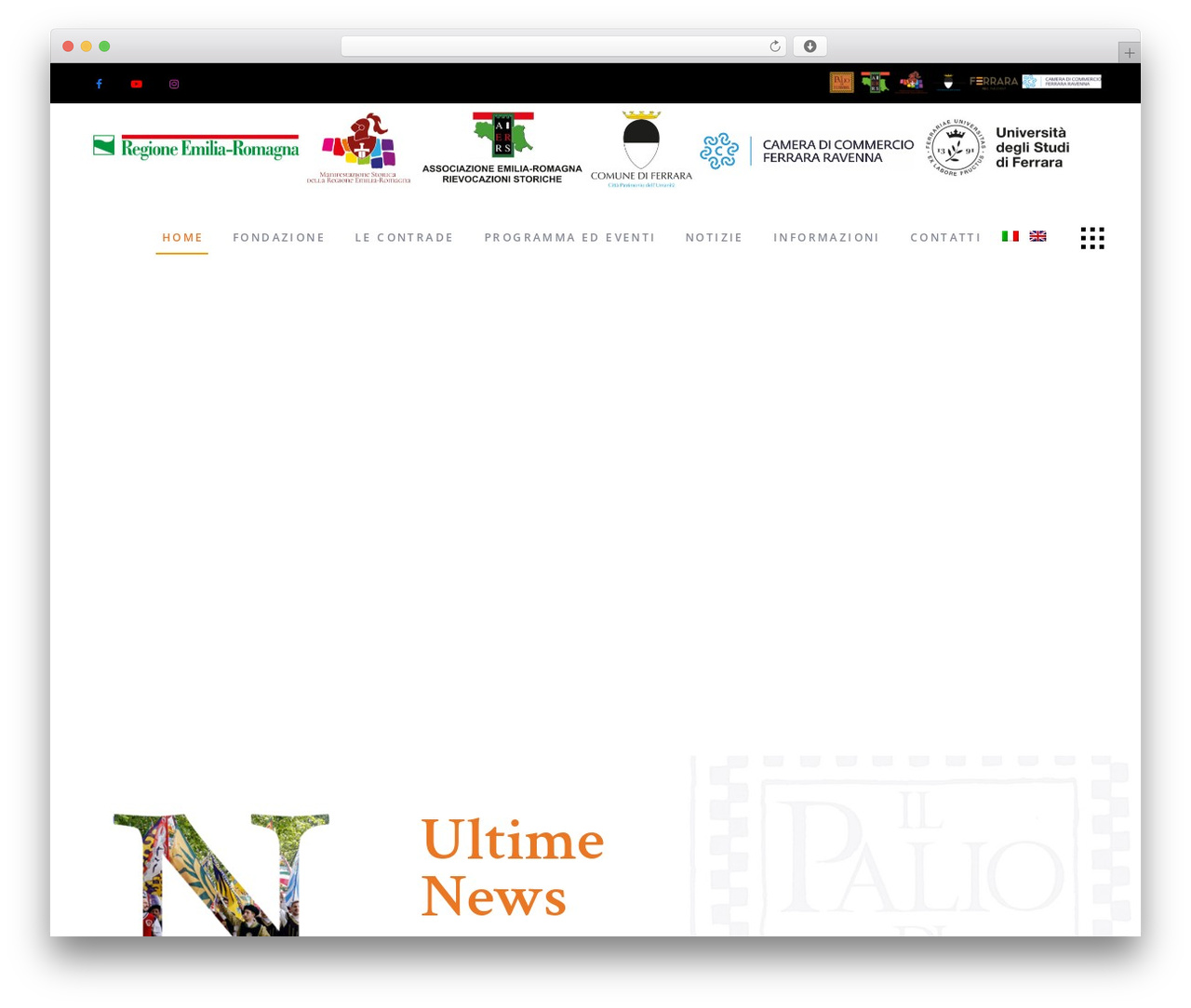 Theme WordPress BardWP - paliodiferrara.it Theme WordPress BardWP - paliodiferrara.it