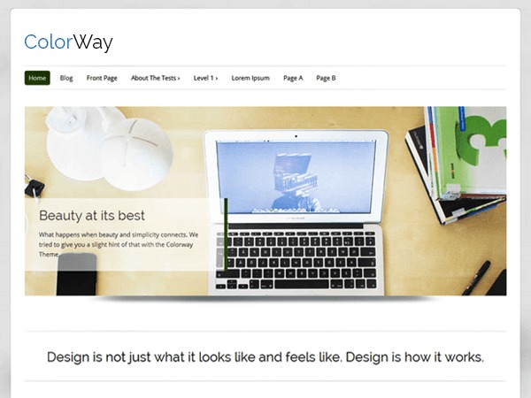 Theme WordPress tbc by tbc