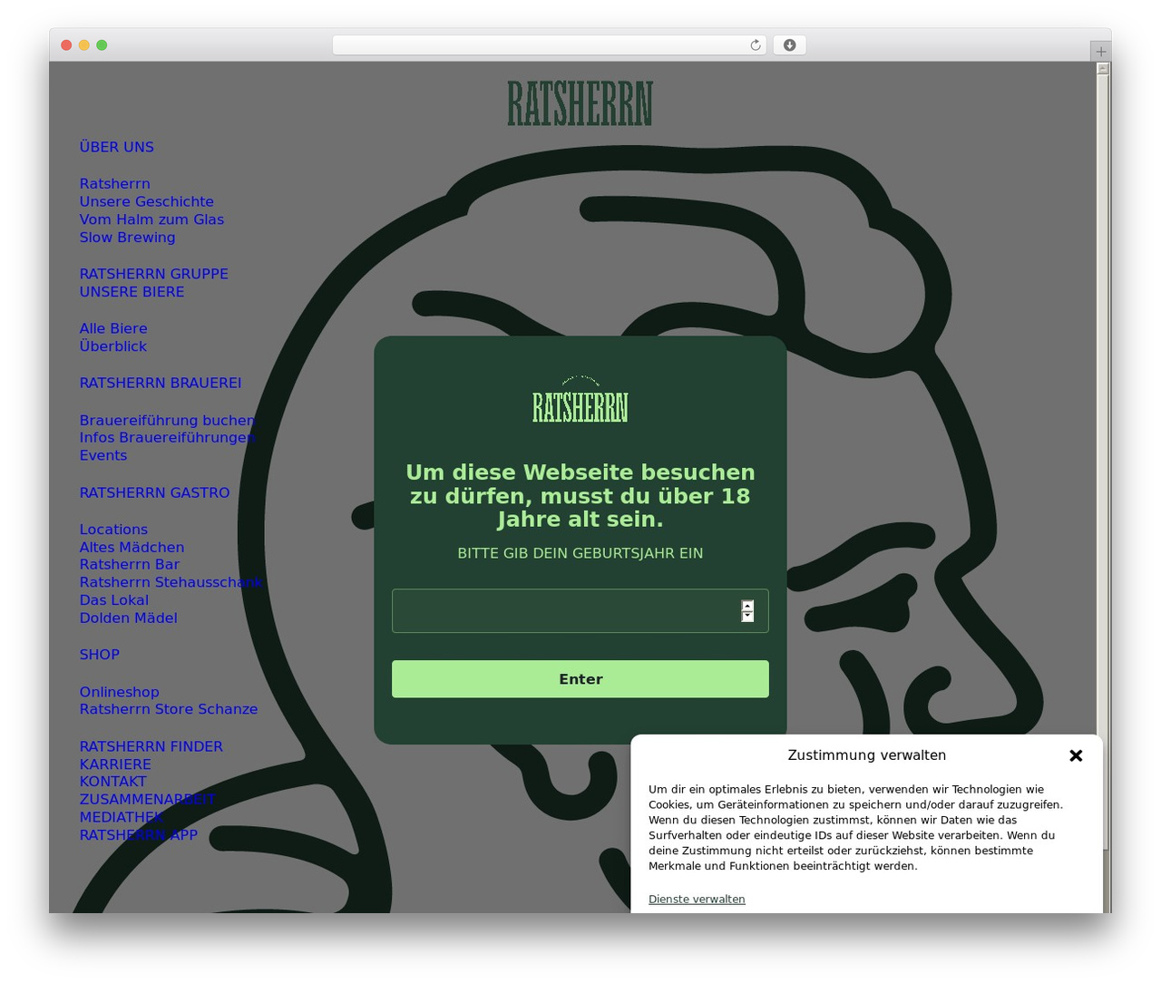 Uncode WP theme - ratsherrn.de