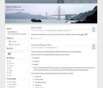 WordPress theme advantage WordPress theme advantage