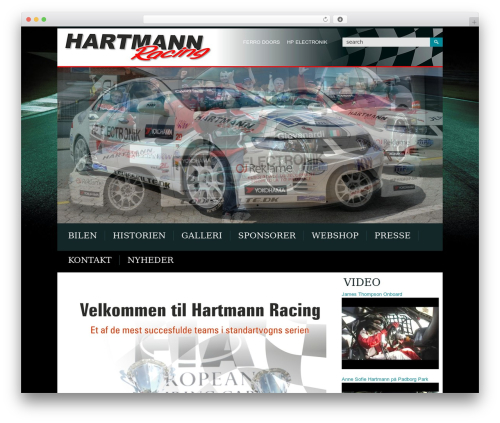 WordPress theme Carmag - teamhondaracing.dk
