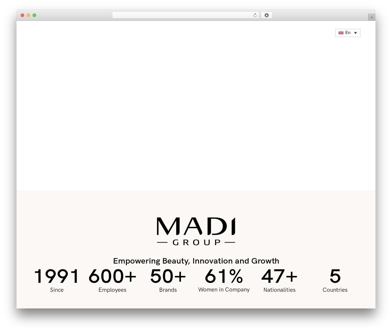 WordPress theme Levre - madigroup.com